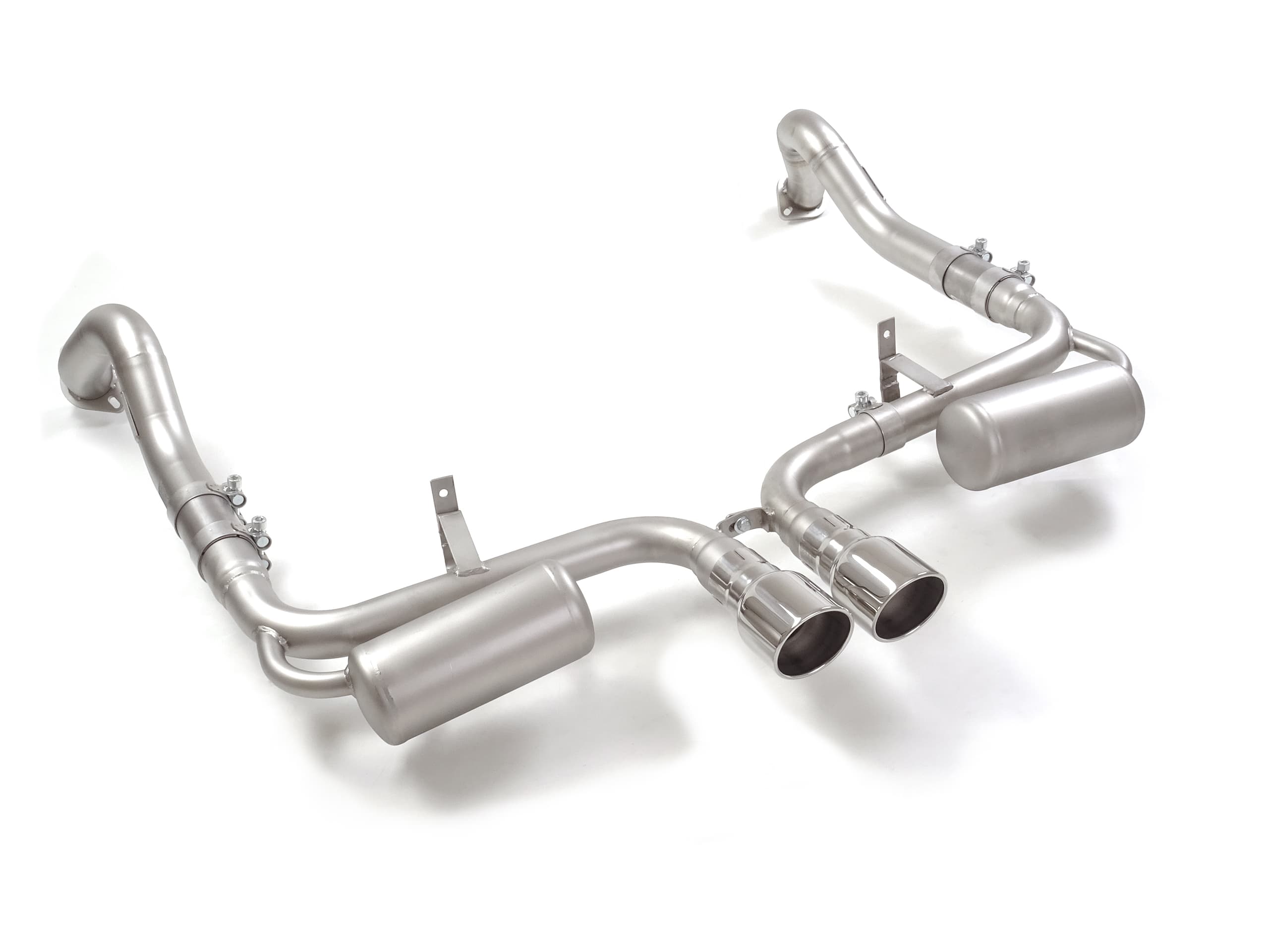 PORSCHE 718 CAYMAN - RAGAZZON DUPLEX ENDSCHALLDÄMPFER-ERSATZ-ROHR-SYSTEM – Ragazzon