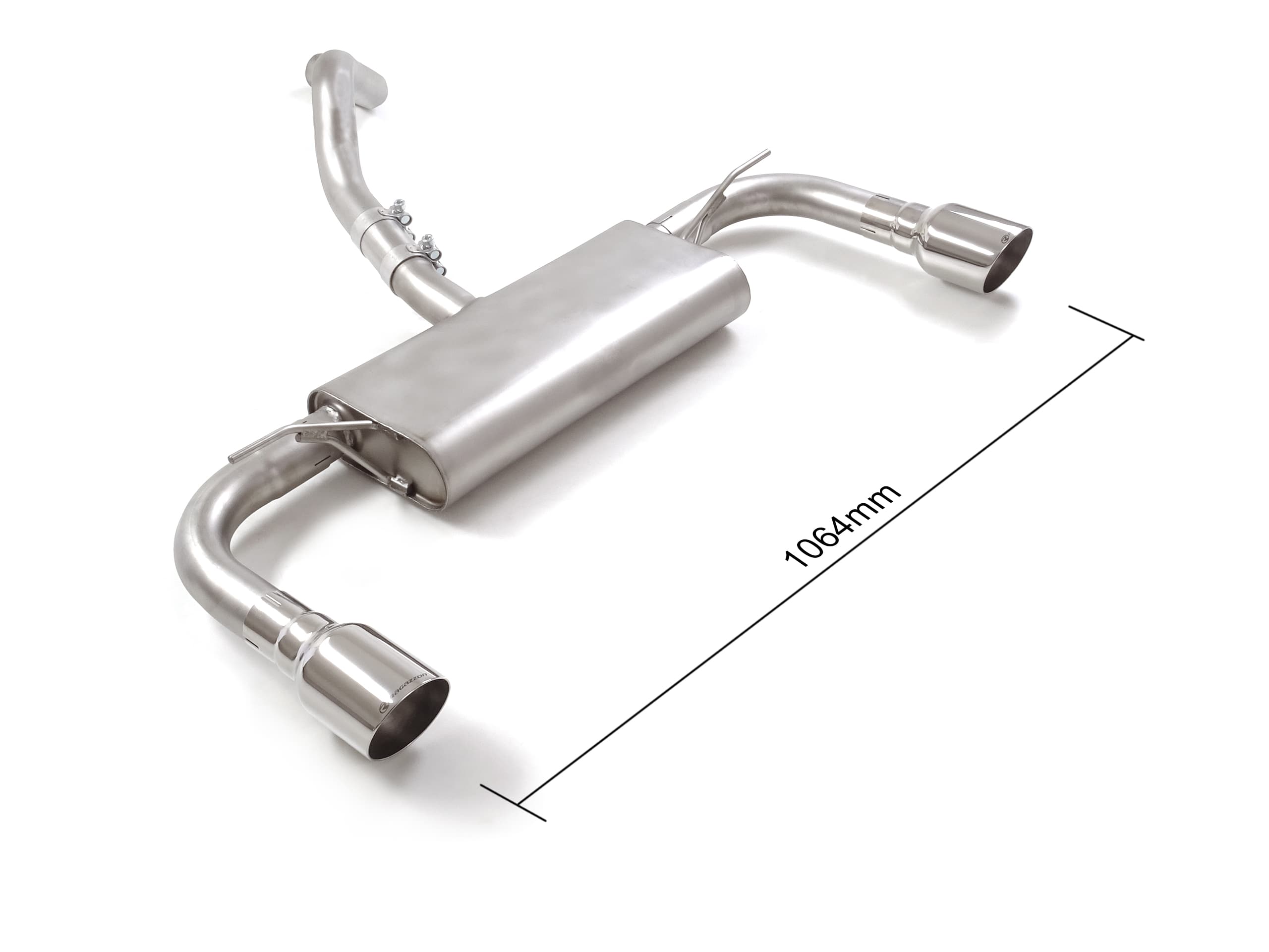 FORD FOCUS - RAGAZZON DUPLEX SPORTAUSPUFF Ø 60MM – Ragazzon