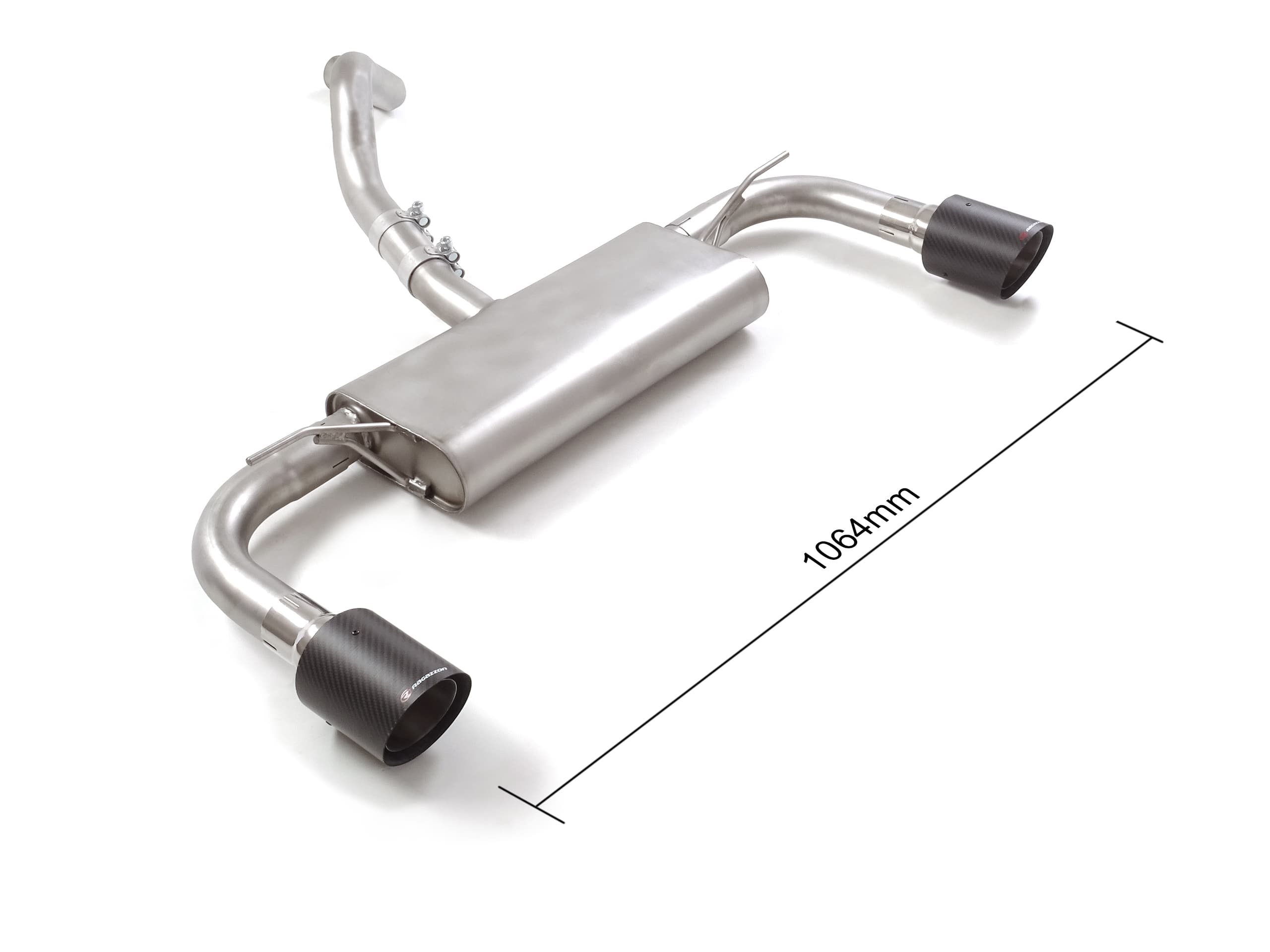 FORD FOCUS - RAGAZZON DUPLEX SPORTAUSPUFF Ø 60MM – Ragazzon