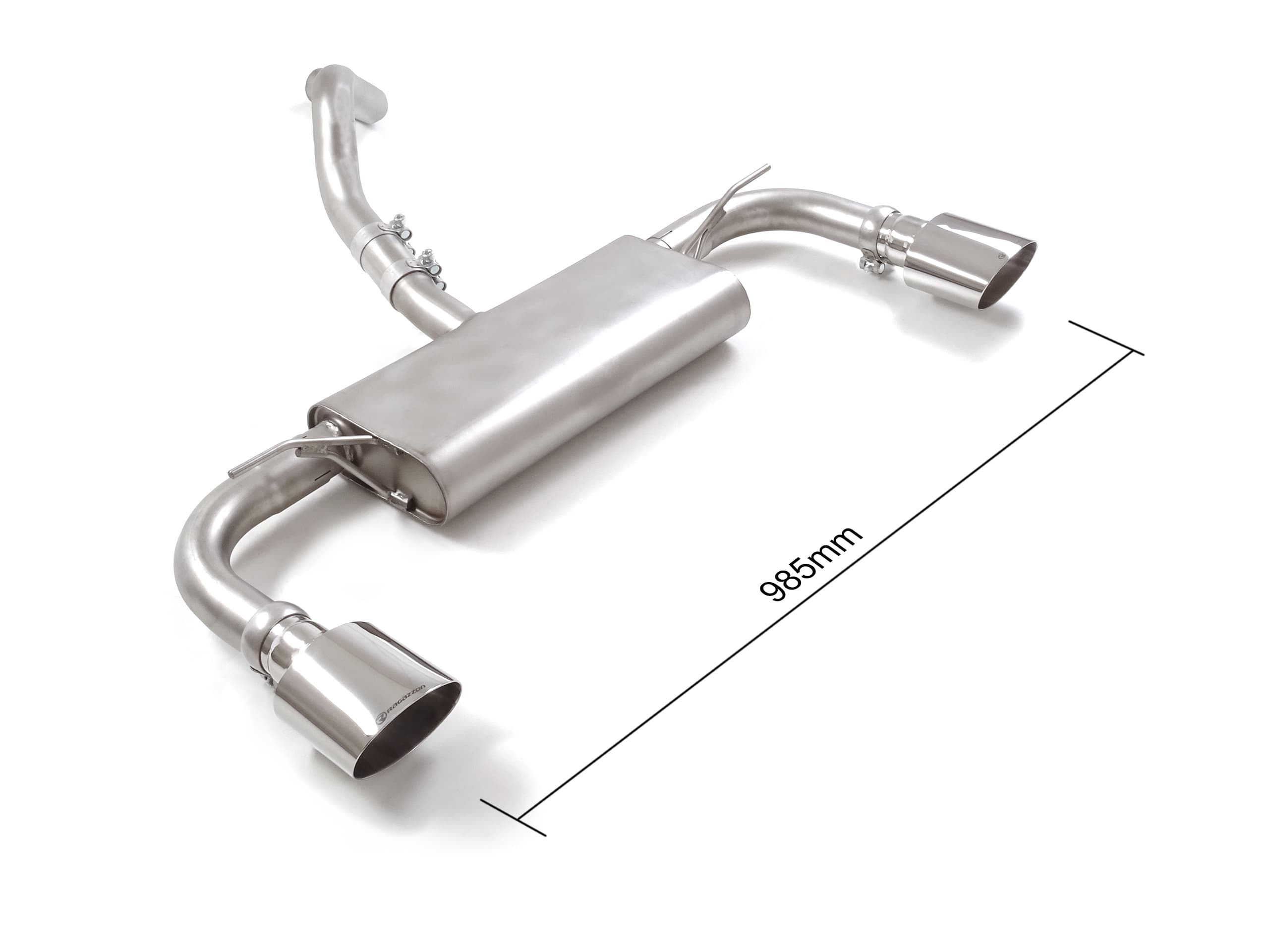 FORD FOCUS - RAGAZZON DUPLEX SPORTAUSPUFF Ø 60MM – Ragazzon