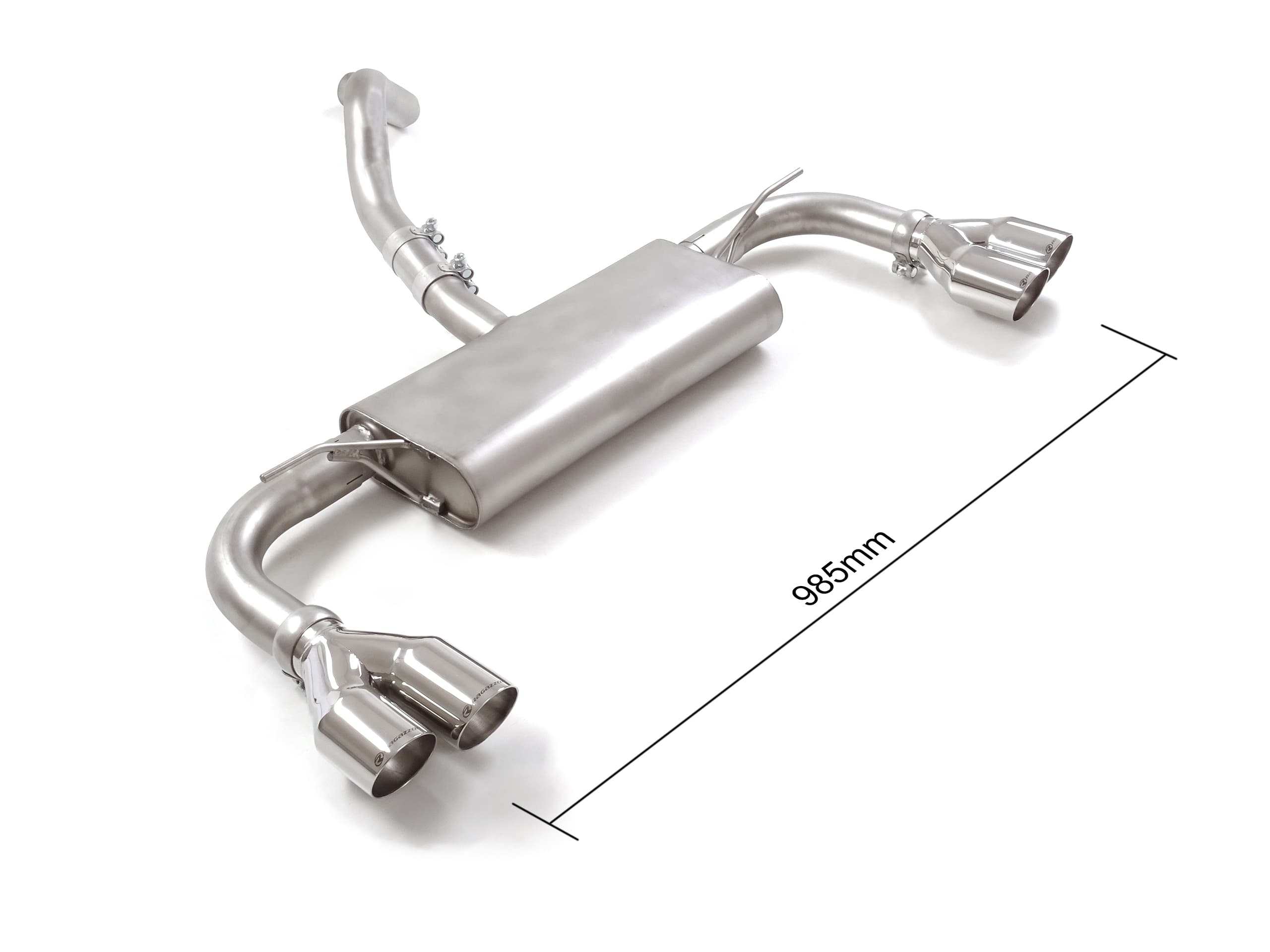 FORD FOCUS - RAGAZZON DUPLEX SPORTAUSPUFF Ø 60MM – Ragazzon