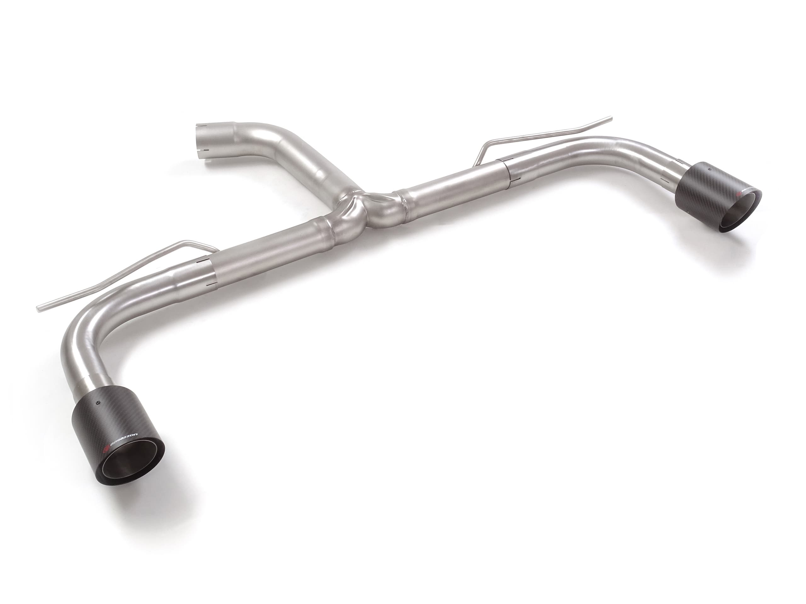 SEAT LEON CUPRA - RAGAZZON DUPLEX ENDSCHALLDÄMPFER-ERSATZ-ROHR-SYSTEM Ø 70MM – Ragazzon