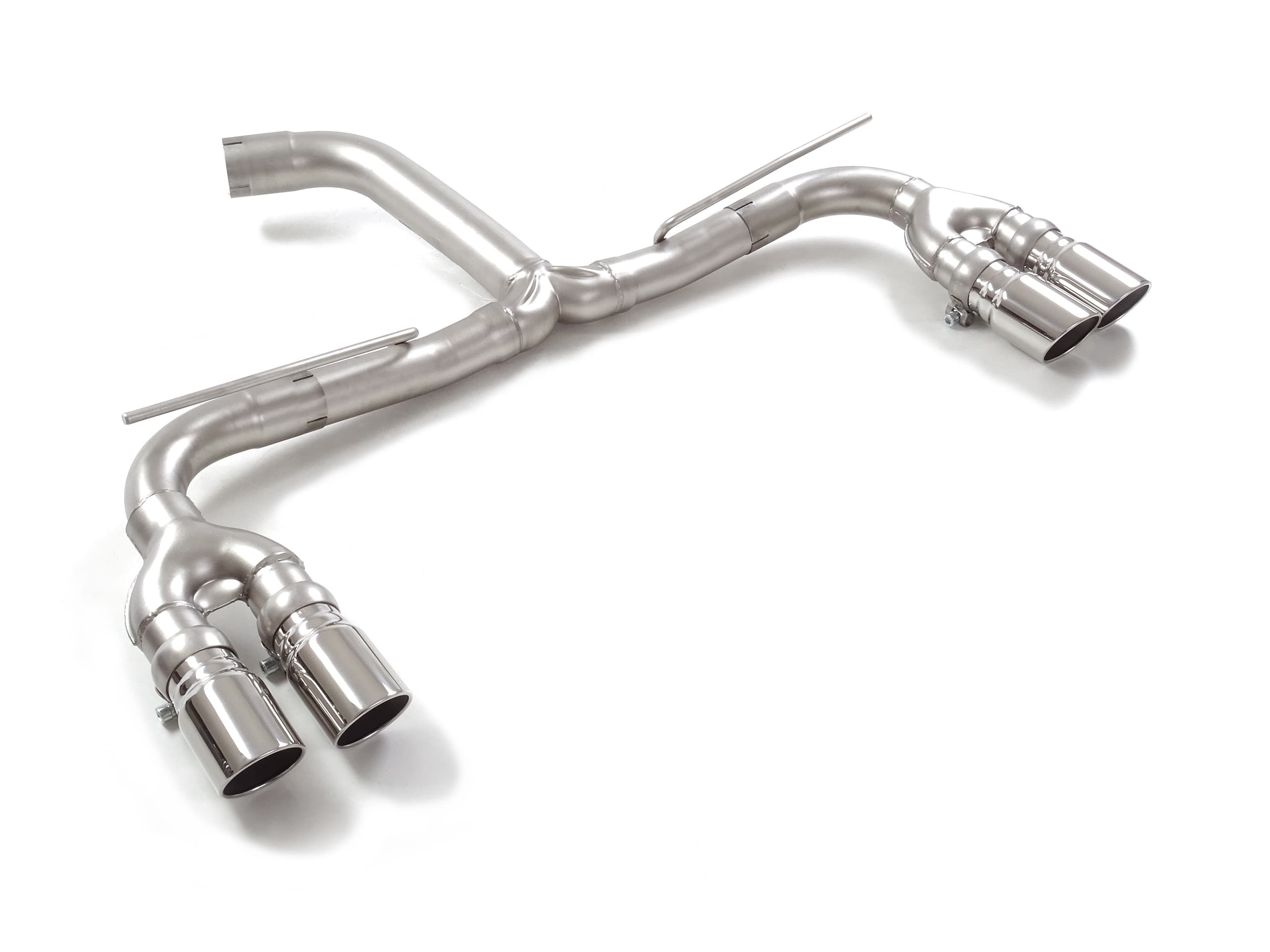 SEAT LEON CUPRA - RAGAZZON DUPLEX ENDSCHALLDÄMPFER-ERSATZ-ROHR-SYSTEM Ø 70MM – Ragazzon