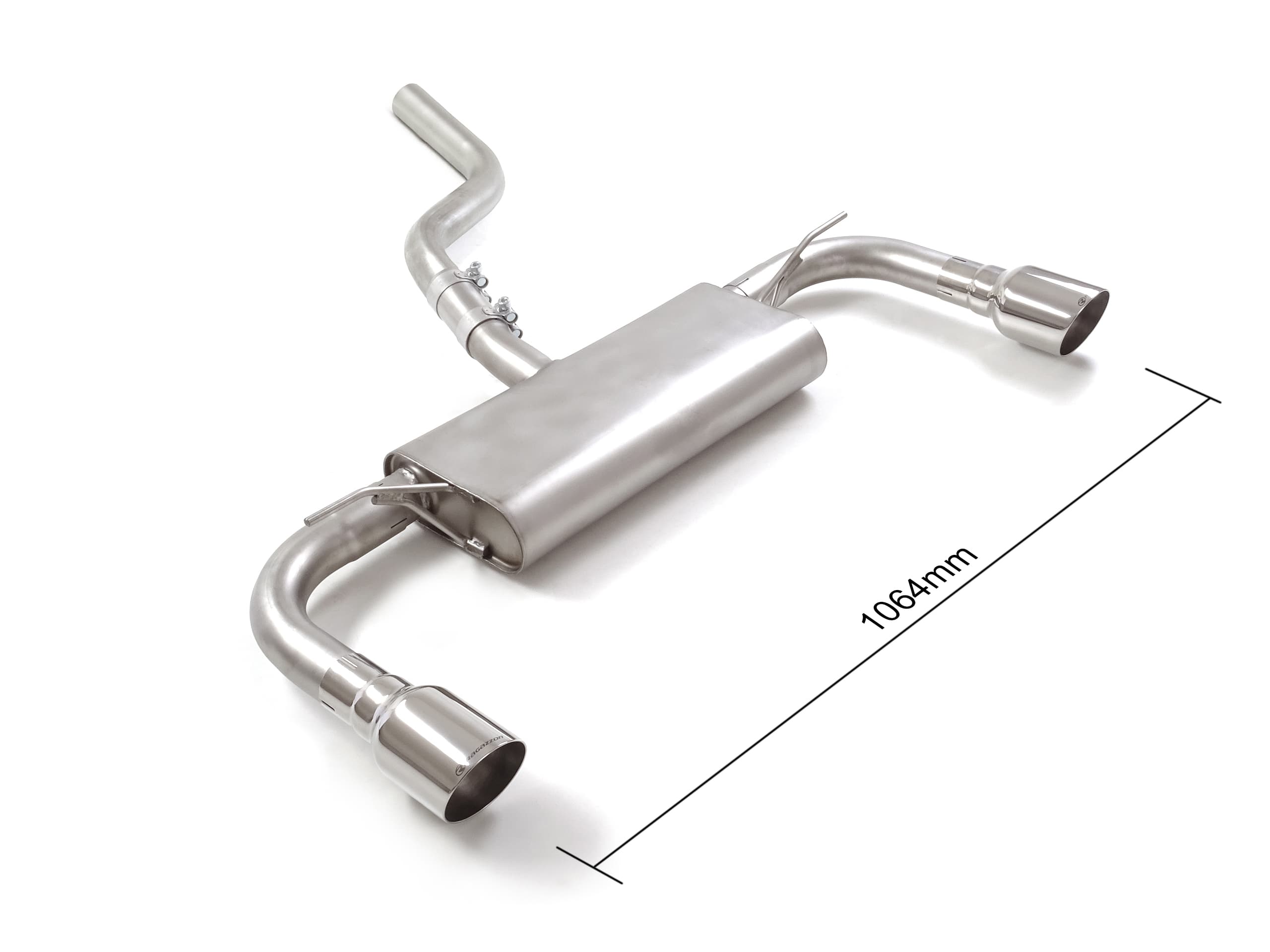 FORD FOCUS - RAGAZZON DUPLEX SPORTAUSPUFF Ø 60MM – Ragazzon