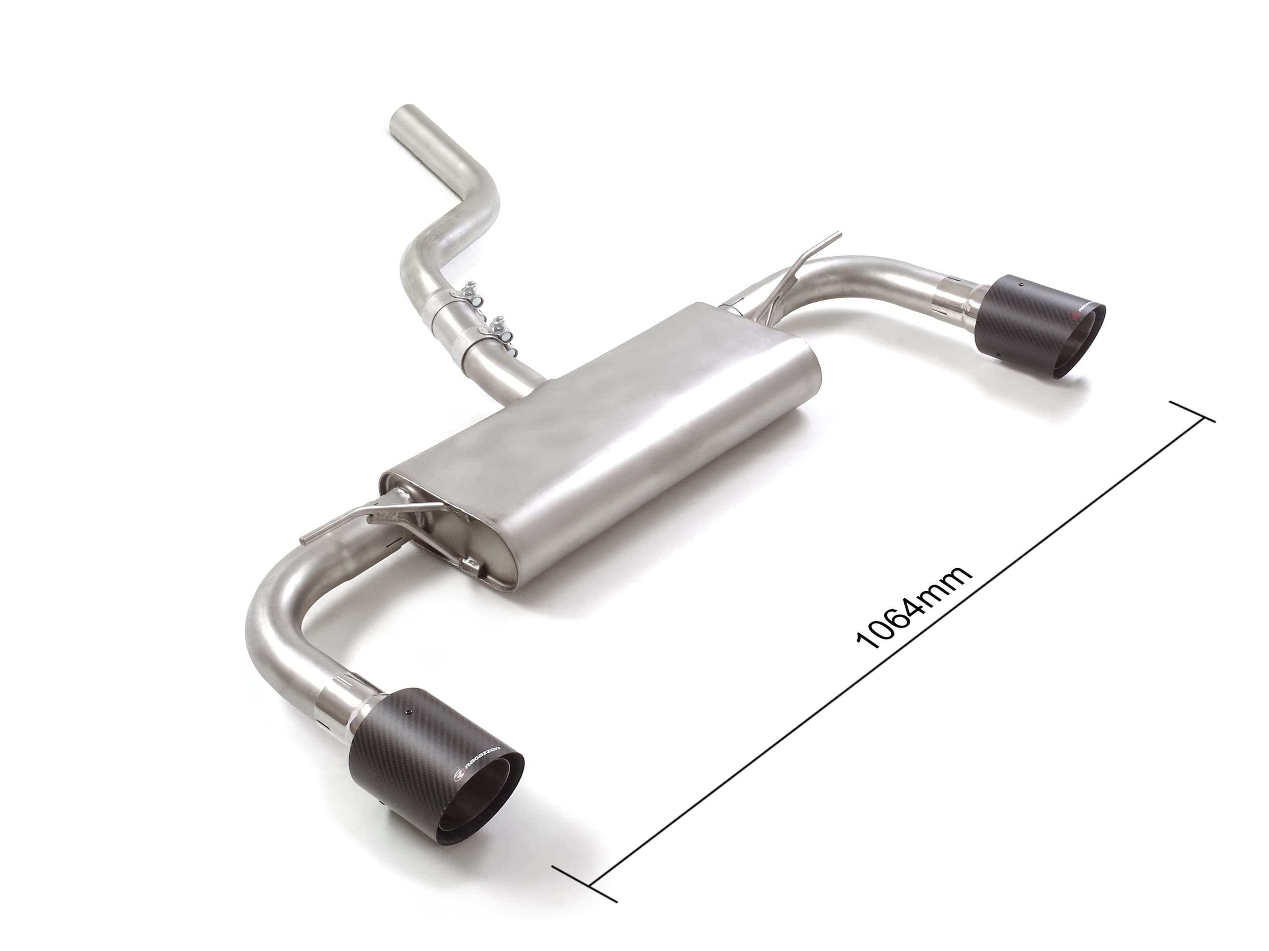 FORD FOCUS - RAGAZZON DUPLEX SPORTAUSPUFF Ø 60MM – Ragazzon