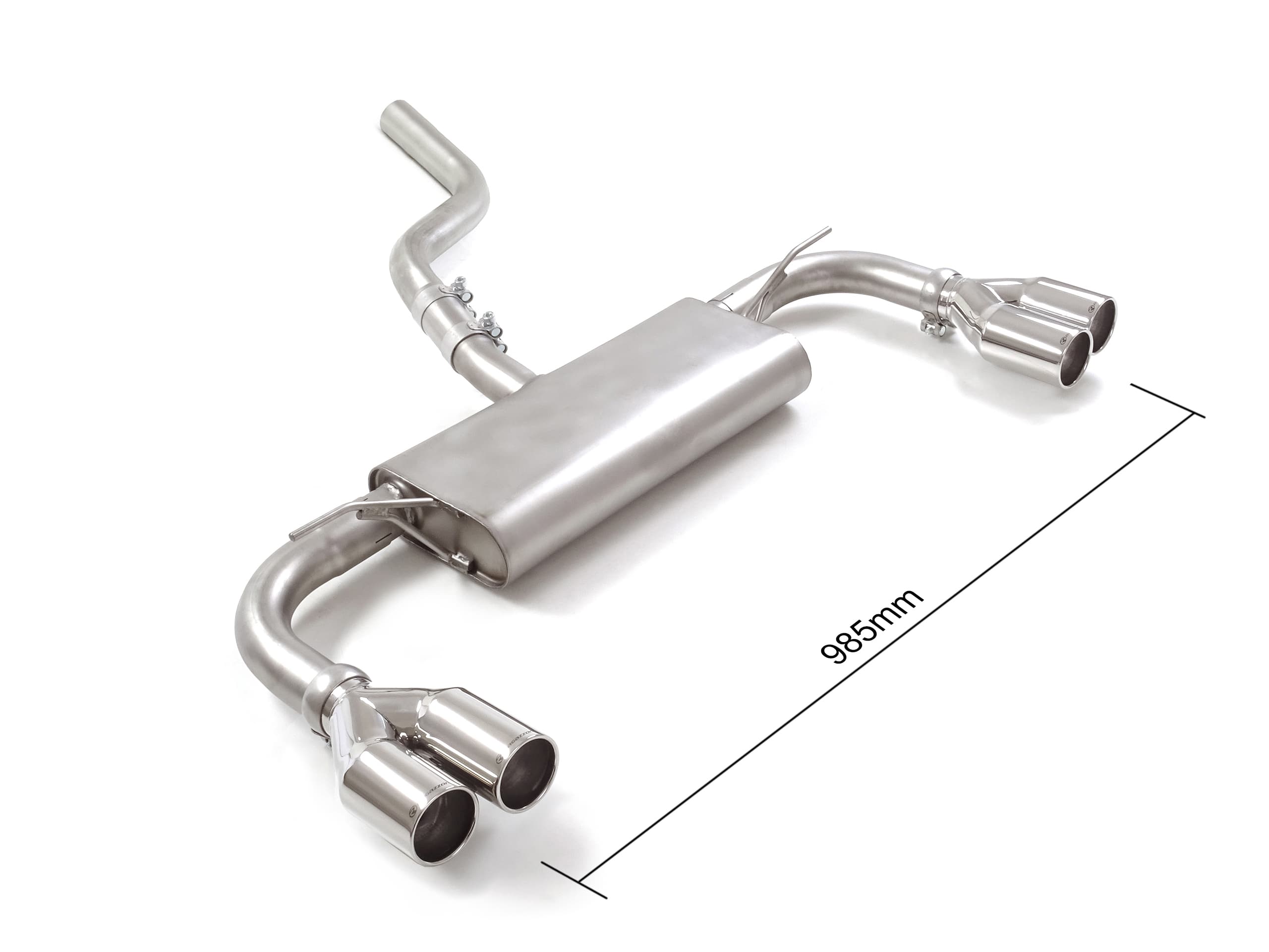 FORD FOCUS - RAGAZZON DUPLEX SPORTAUSPUFF Ø 60MM – Ragazzon