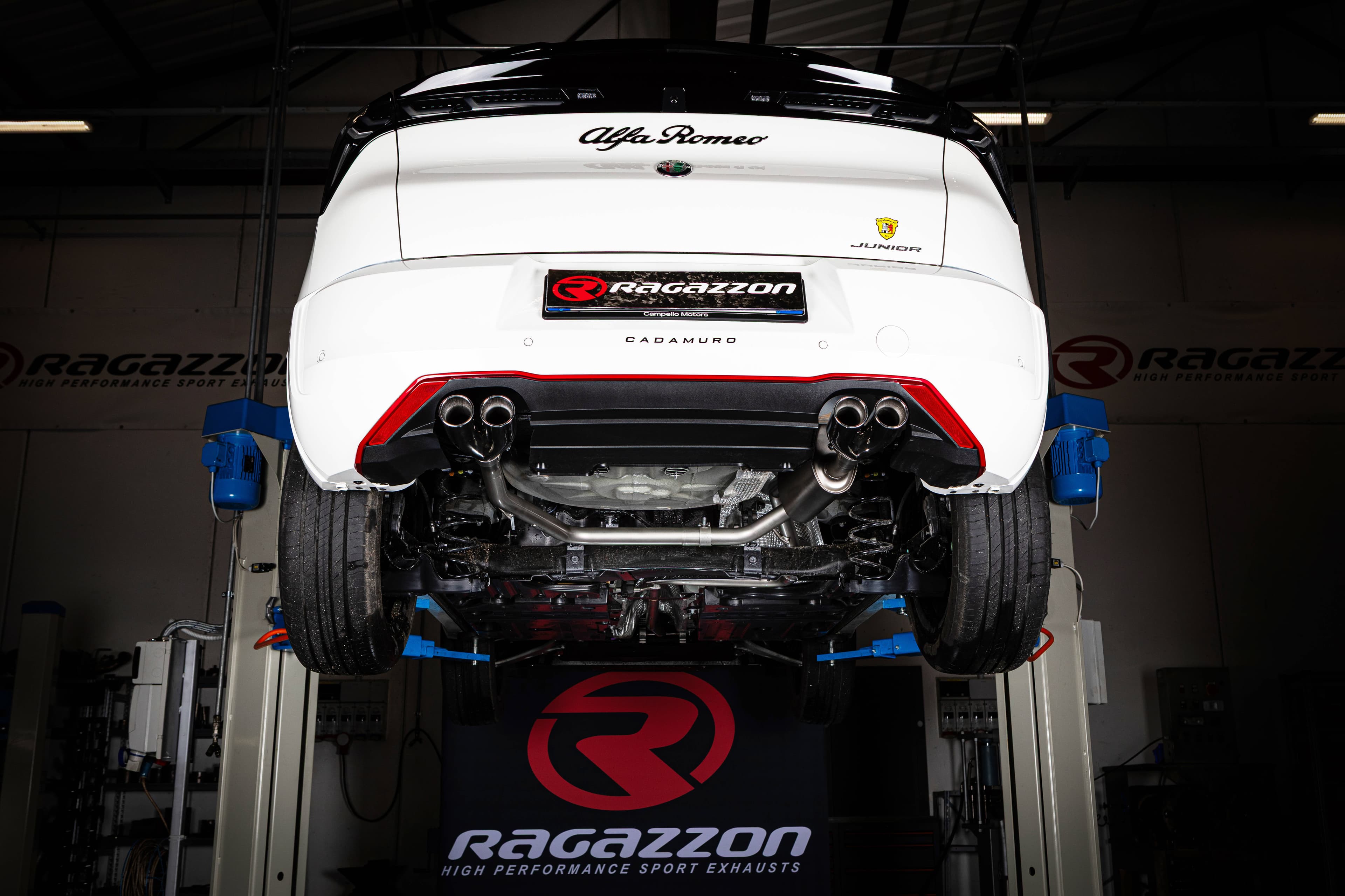 ALFA ROMEO JUNIOR - RAGAZZON DUPLEX SPORTAUSPUFF – Bild 2