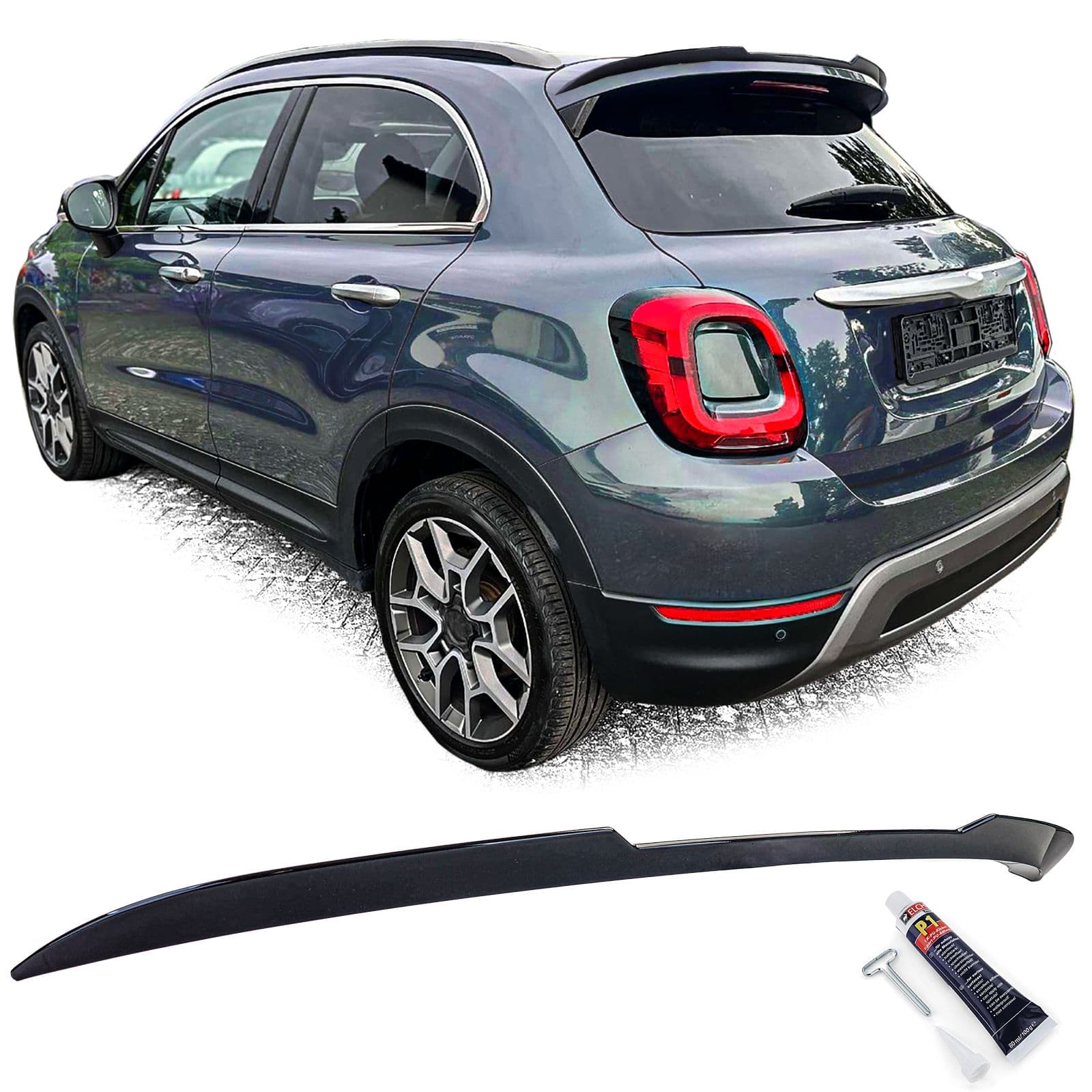 FIAT 500X - HECK SPOILER ABRISSKANTE DACHLIPPE – Bild 3