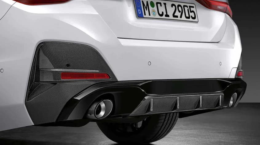 BMW G26 GRAN COUPE - M PERFORMANCE BLENDE DIFFUSOR 51195A36855