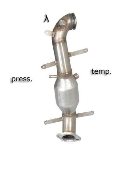 FIAT PUNTO EVO - RAGAZZON KATALYSATOR + DIESEL-PARTIKELFILTER-ERSATZROHR – Ragazzon