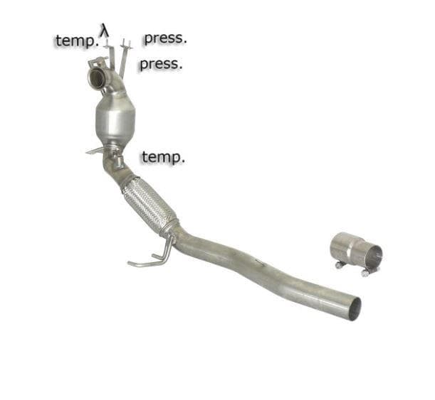 VW PASSAT - RAGAZZON KATALYSATOR + DIESEL-PARTIKELFILTER-ERSATZROHR – Ragazzon