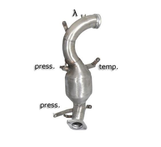 ALFA ROMEO GIULIETTA - RAGAZZON KATALYSATOR + DIESEL-PARTIKELFILTER-ERSATZROHR – Ragazzon