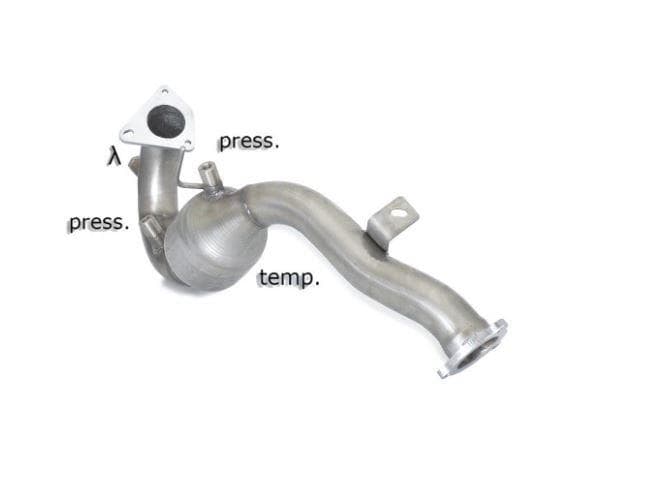 AUDI A4 - RAGAZZON KATALYSATOR + DIESEL-PARTIKELFILTER-ERSATZROHR – Ragazzon