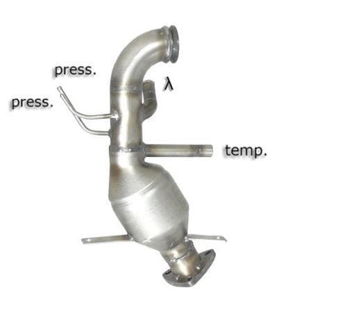 OPEL ANTARA - RAGAZZON KATALYSATOR + DIESEL-PARTIKELFILTER-ERSATZROHR – Ragazzon