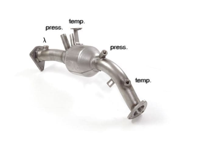 AUDI A4 - RAGAZZON KATALYSATOR + DIESEL-PARTIKELFILTER-ERSATZROHR – Ragazzon