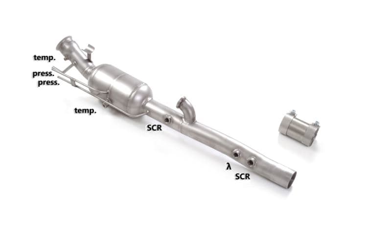 MERCEDES GLA - RAGAZZON KATALYSATOR + DIESEL-PARTIKELFILTER-ERSATZROHR – Ragazzon