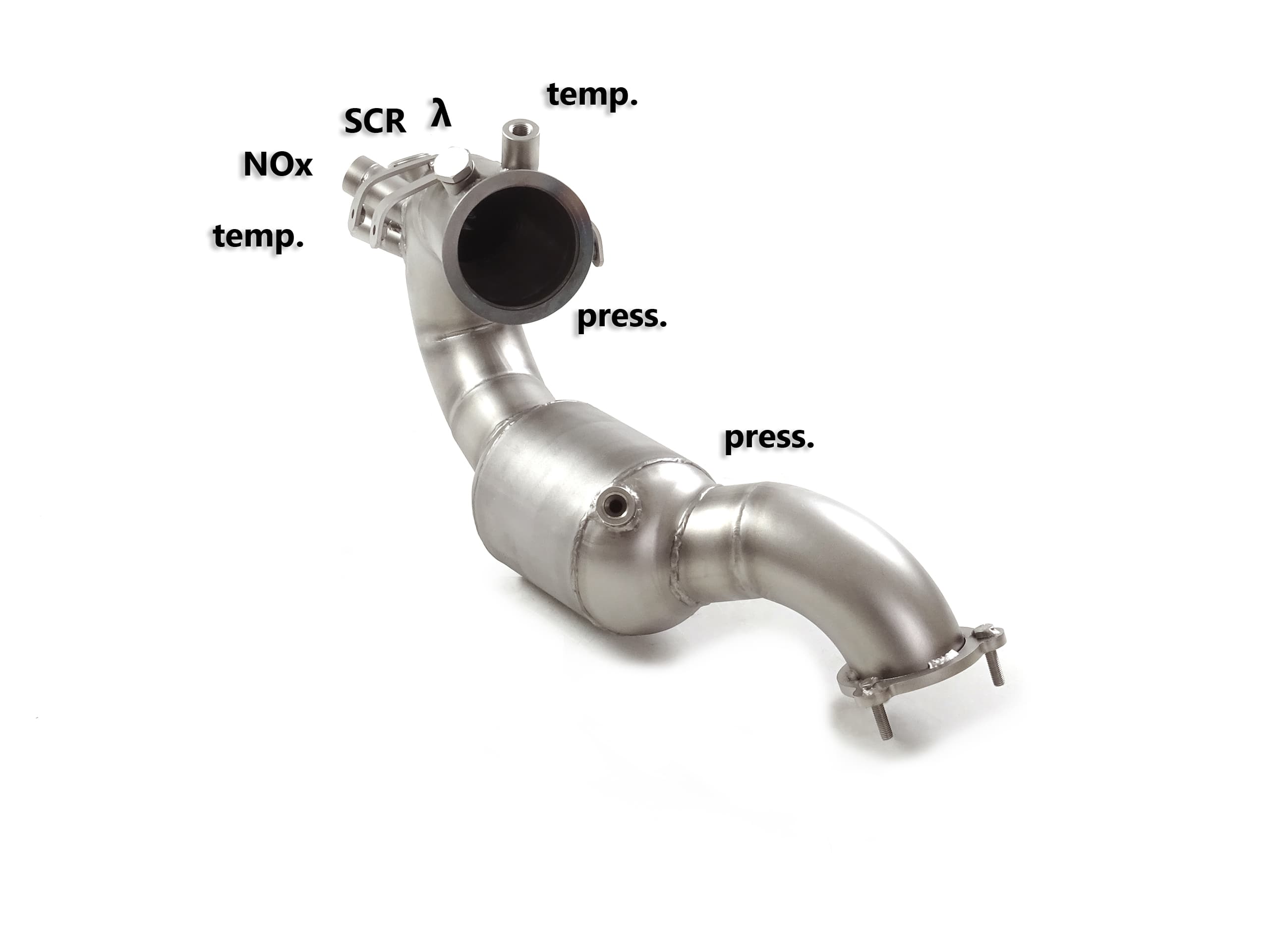 AUDI A4 - RAGAZZON KATALYSATOR + DIESEL-PARTIKELFILTER-ERSATZROHR – Ragazzon