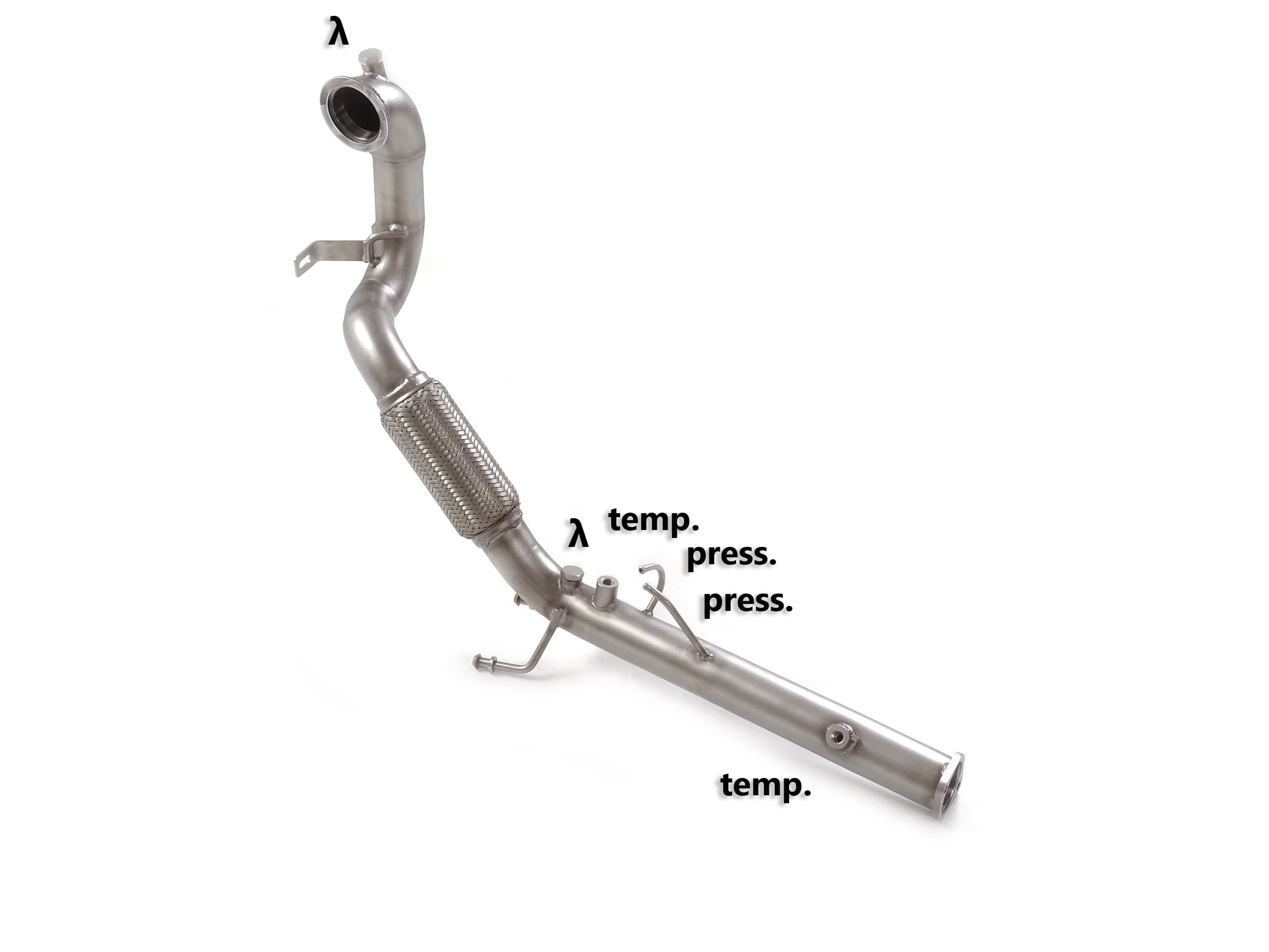 SEAT LEON CUPRA - RAGAZZON KATALYSATOR-ERSATZROHR + PARTIKELFILTER-ERSATZROHR – Ragazzon