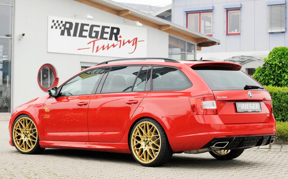 SKODA OCTAVIA RS - RIEGER DIFFUSOR ANSATZ – Bild 4