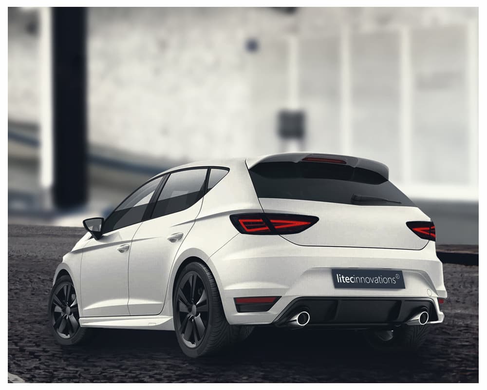 SEAT LEON FULL LED LIGHTBAR RÜCKLEUCHTEN (DYNAMIC) – Bild 2