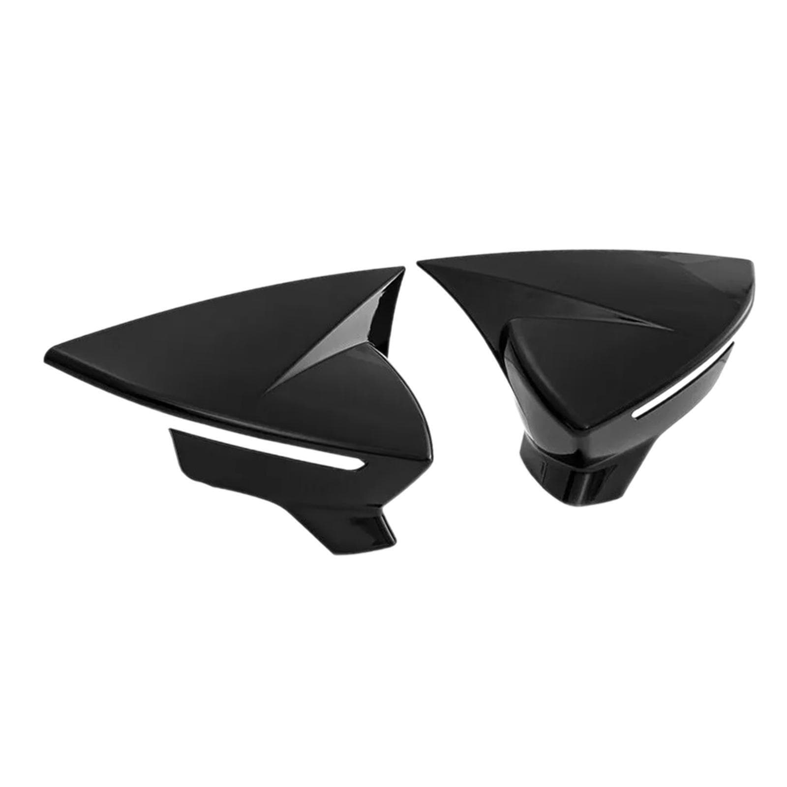 SEAT LEON - SPIEGELKAPPEN SCHWARZ / GLANZ V.1 – Bild 2