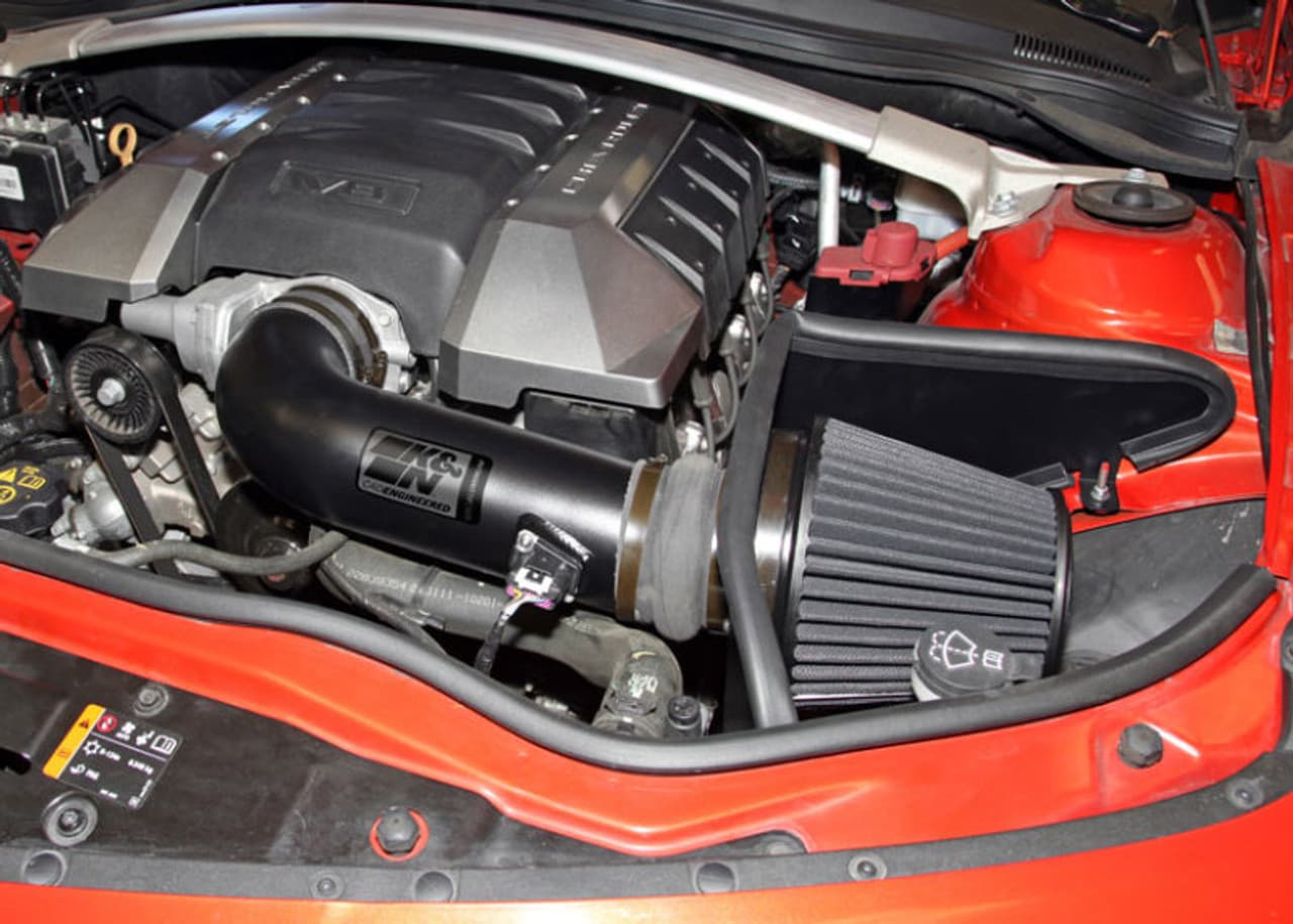CHEVROLET CAMARO 6.2i (313kW) - K&N PERFORMANCE ANSAUGSYSTEM 71-4519 – Bild 5