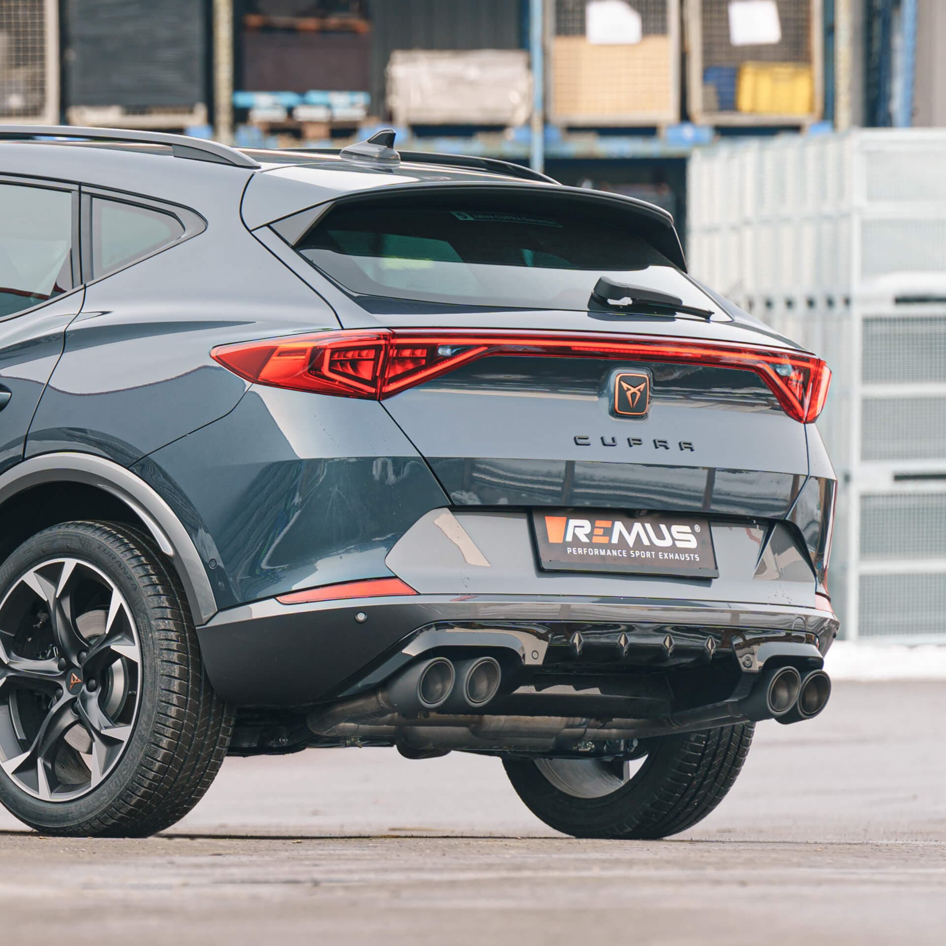 CUPRA FORMENTOR - REMUS DUPLEX SPORTAUSPUFF ANLAGE AB OPF Ø 60MM – Bild 5