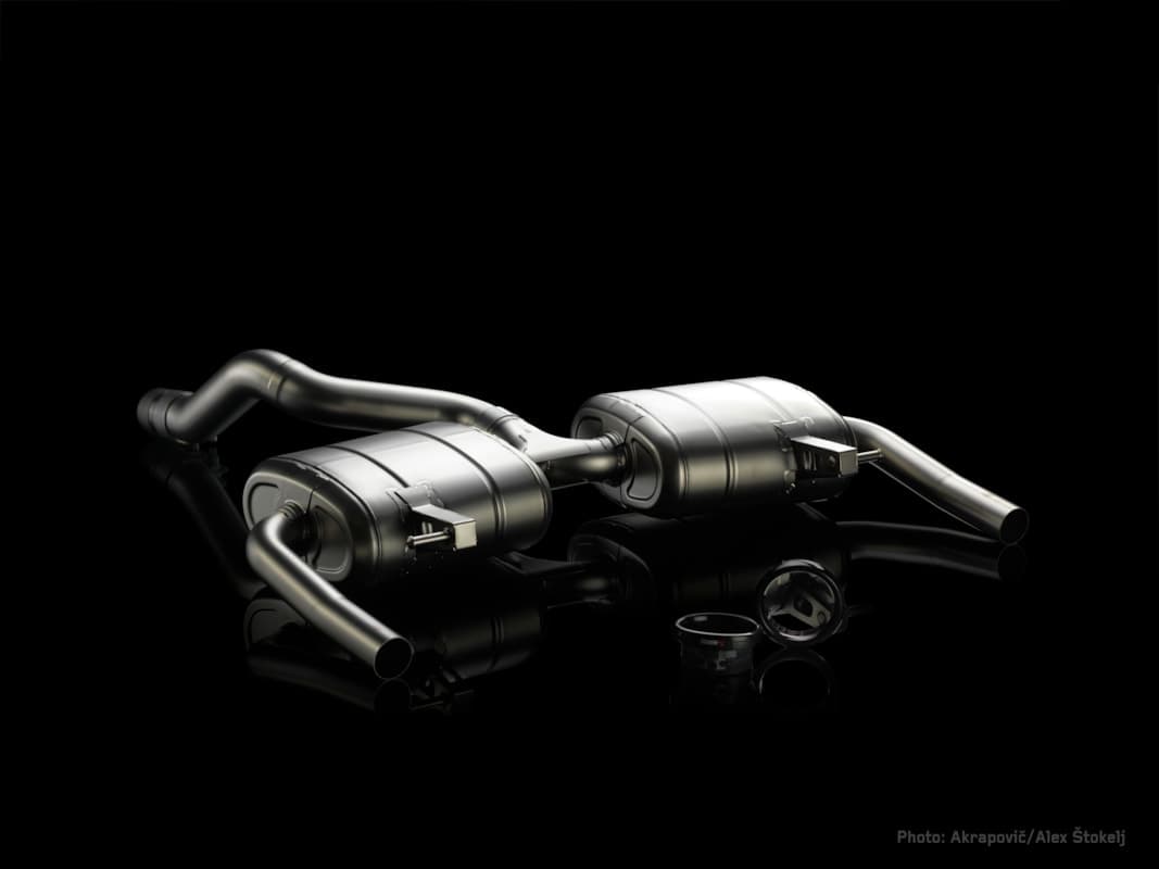 RENAULT CLIO 3 RS - AKRAPOVIC DUPLEX SLIP-ON SPORT AUSPUFF – Bild 2