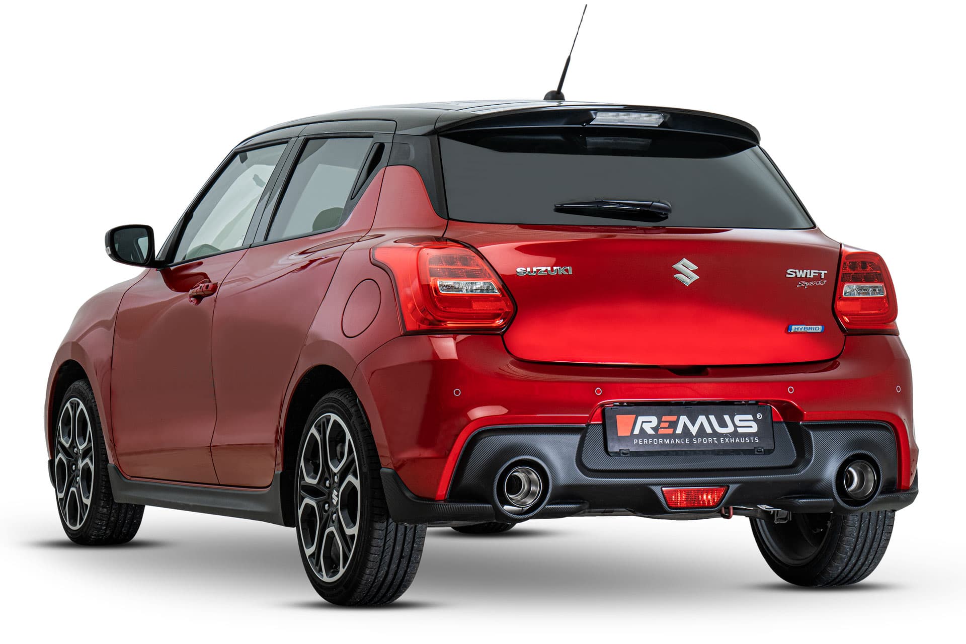 SUZUKI SWIFT SPORT HYBRID - DUPLEX SPORTAUSPUFF ANLAGE AB KAT – Bild 2