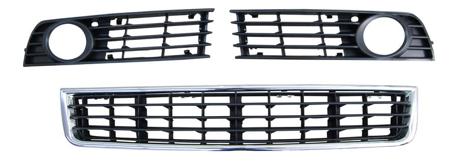 AUDI A4 - FRONTGITTER FÜR STOSSSTANGE