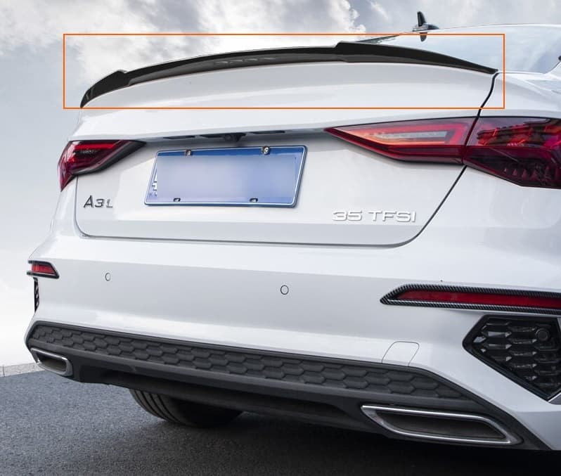 AUDI A3 LIMOUSINE - KOFFERRAUM SPOILER LIPPE ABRISSKANTE V.1 – Bild 2