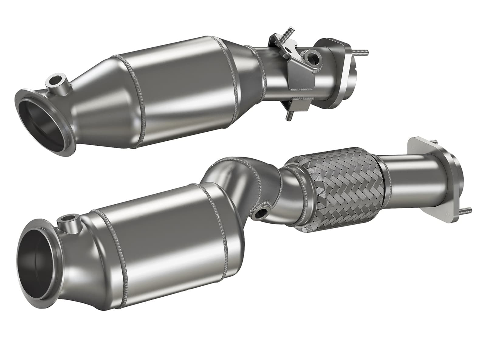 BMW M2 COMPETITION - HJS DOWNPIPE MIT 200 ZELLENSPORT KATALYSATOR