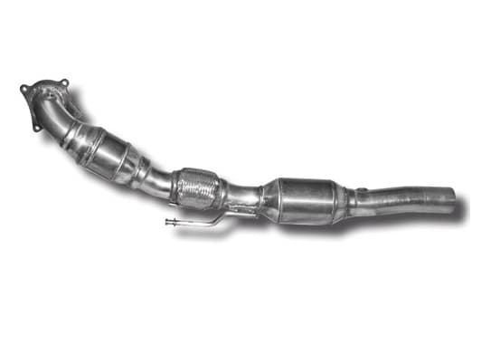 VW GOLF 5 GTI - HJS DOWNPIPE MIT 200 ZELLEN SPORT-KATALYSA