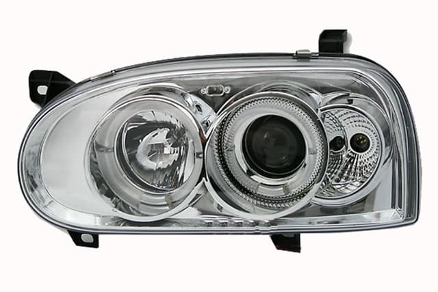 VW GOLF 3 - SCHEINWERFER ANGEL EYES – Bild 3
