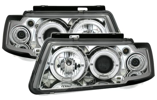 VW PASSAT - SCHEINWERFER ANGEL EYES (MONOBLOC)