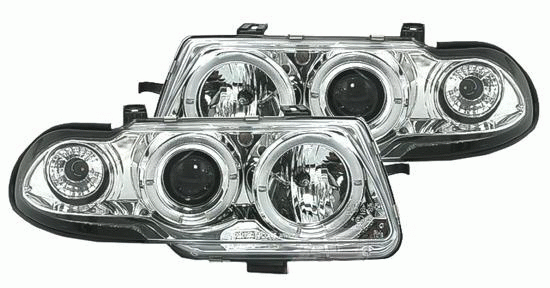 OPEL ASTRA F -05.1994 - SCHEINWERFER ANGEL EYES (MONOBLOC)