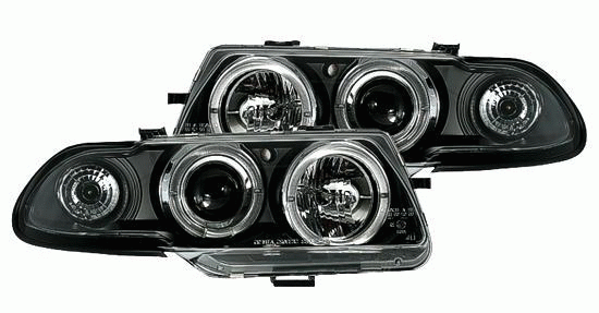 OPEL ASTRA F 06.1994+ - SCHEINWERFER ANGEL EYES
