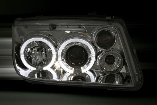 VW BORA - SCHEINWERFER ANGEL EYES – Bild 2