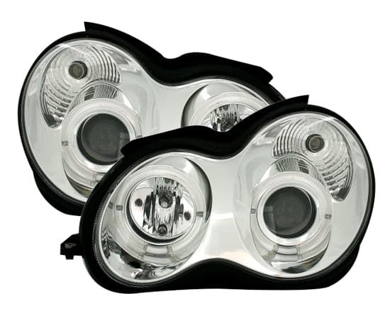 MERCEDES C-KLASSE - SCHEINWERFER ANGEL EYES