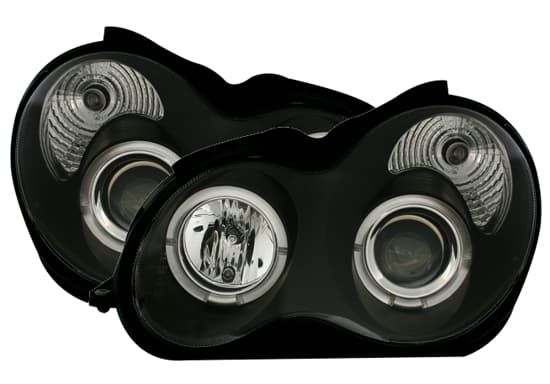 MERCEDES C-KLASSE - SCHEINWERFER ANGEL EYES