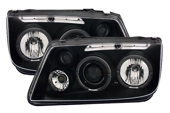 VW BORA - SCHEINWERFER ANGEL EYES