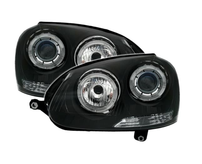 VW JETTA 5 - SCHEINWERFER ANGEL EYES
