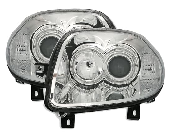 RENAULT CLIO 2 - SCHEINWERFER ANGEL EYES (DEPO)