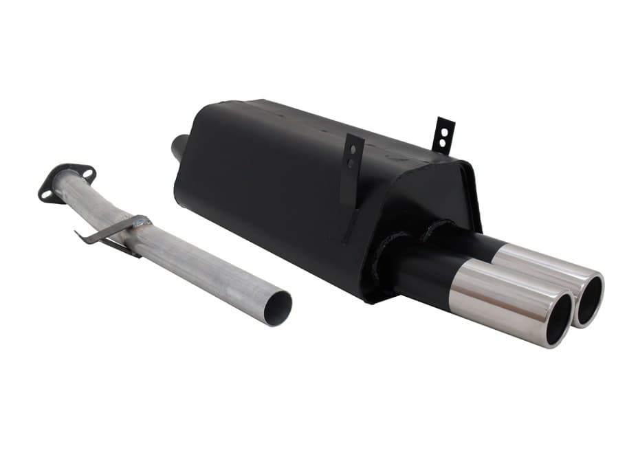 BMW E36 318i LIMOUSINE - NOVUS SPORT AUSPUFF 2 x Ø 76MM – Novus