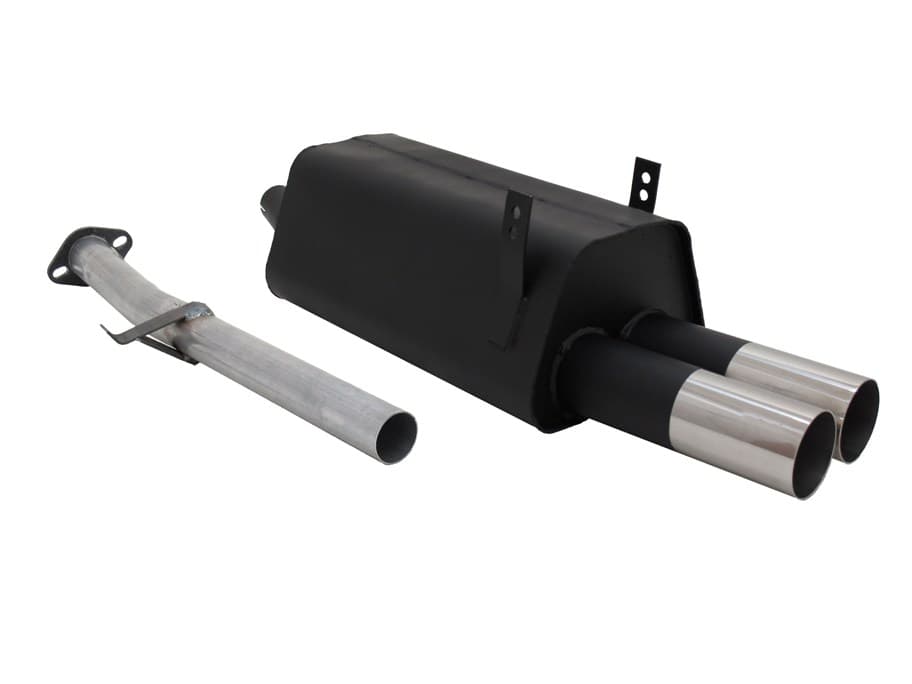 BMW E36 318i LIMOUSINE - NOVUS SPORT AUSPUFF 2 x Ø 76MM RL – Novus