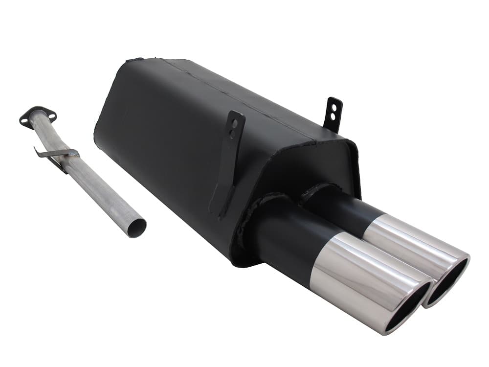 BMW E36 318i LIMOUSINE - NOVUS SPORT AUSPUFF 2 x Ø 90MM SR – Novus