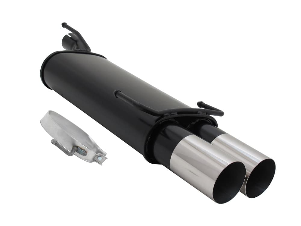 OPEL ASTRA F FLIESSHECK - NOVUS SPORT AUSPUFF 2 x Ø 90MM RL – Novus