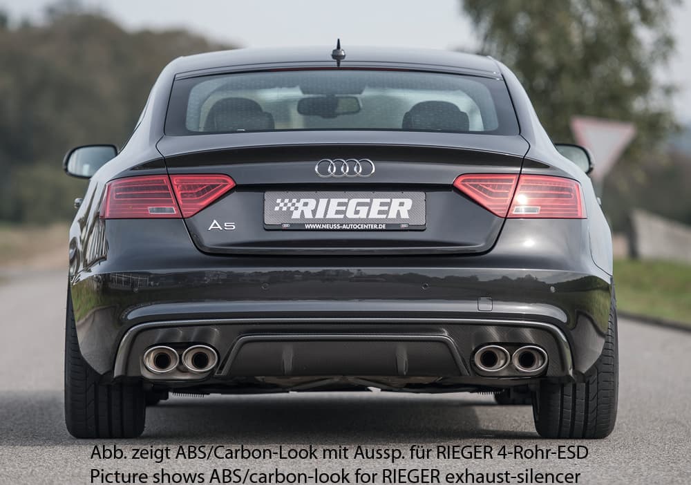 AUDI A5 SPORTBACK - RIEGER DIFFUSOR HECKANSATZ 00088042 OO-OO – Bild 3