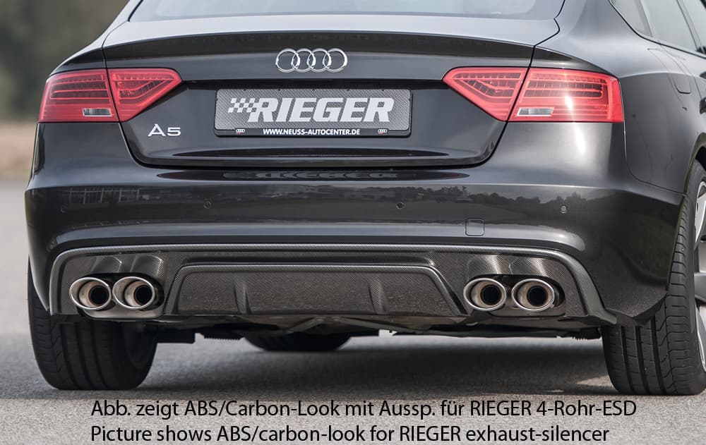 AUDI A5 SPORTBACK - RIEGER DIFFUSOR HECKANSATZ 00088042 OO-OO – Bild 4