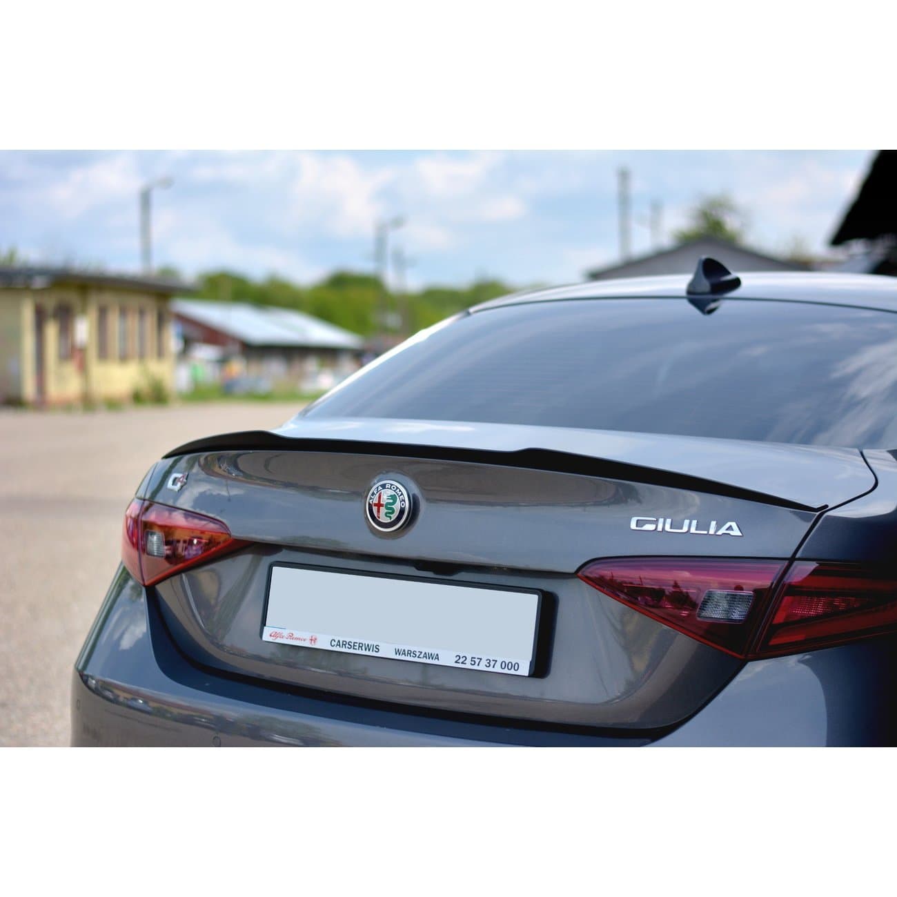ALFA ROMEO GIULIA - MAXTON DESIGN HECK SPOILER KOFFERRAUMSPOILER LIPPE – Bild 3